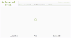 Desktop Screenshot of amberwoodhoa.net